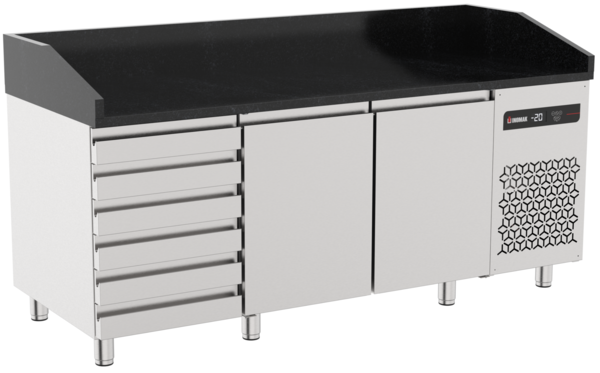 ΨΥΓΕΙΟ ΠΑΓΚΟΣ ΠΙΤΣΑΣ INOMAK PIZC88/ND/I/G